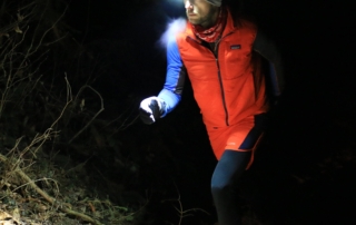 trail running with headlamp 2 Night trailrunning with Suprabeam V3air rechargeable headlamp
