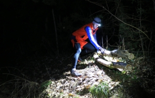 trail running with headlamp 4 Night trailrunning with Suprabeam V3air rechargeable headlamp